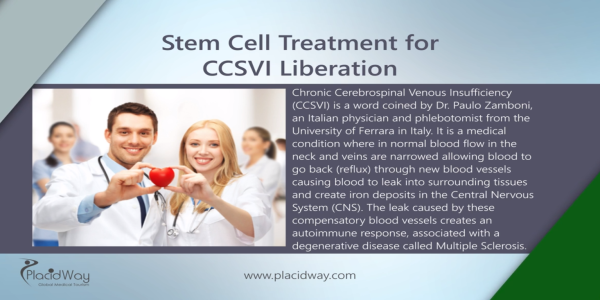 Stem Cell Treatment for CCSVI Liberation